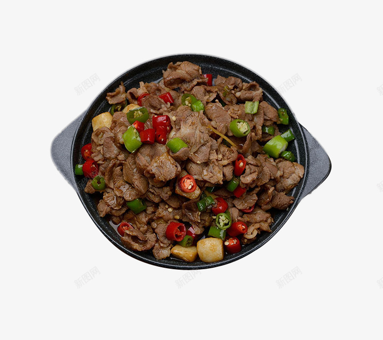 辣椒炒羊肉png免抠素材_88icon https://88icon.com 炒羊肉 炒肉 羊肉 辣椒