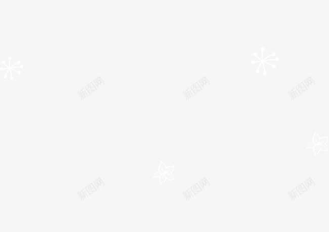雪花漂浮png免抠素材_88icon https://88icon.com 冬季下雪天 卡通扁平雪花 漂浮的雪花 白色雪花