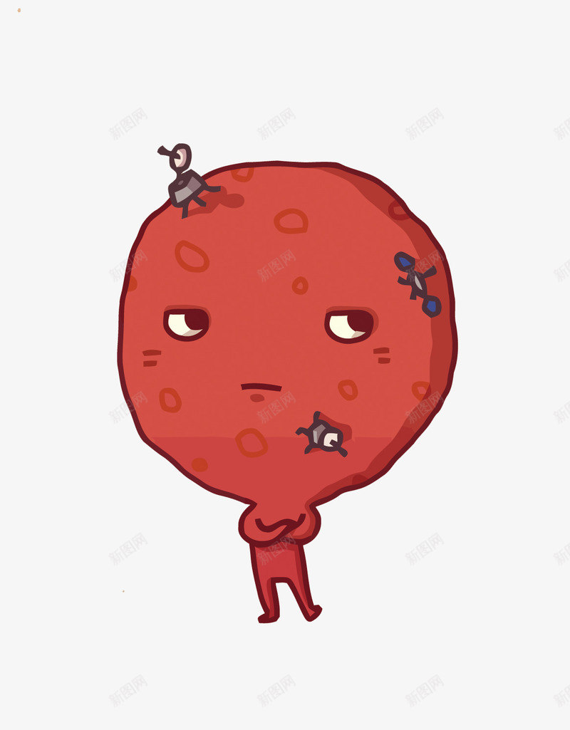 火星png免抠素材_88icon https://88icon.com 九大行星 卡通 宇宙 手绘 火星 矢量行星 行星PNG矢量图 行星免扣PNG图