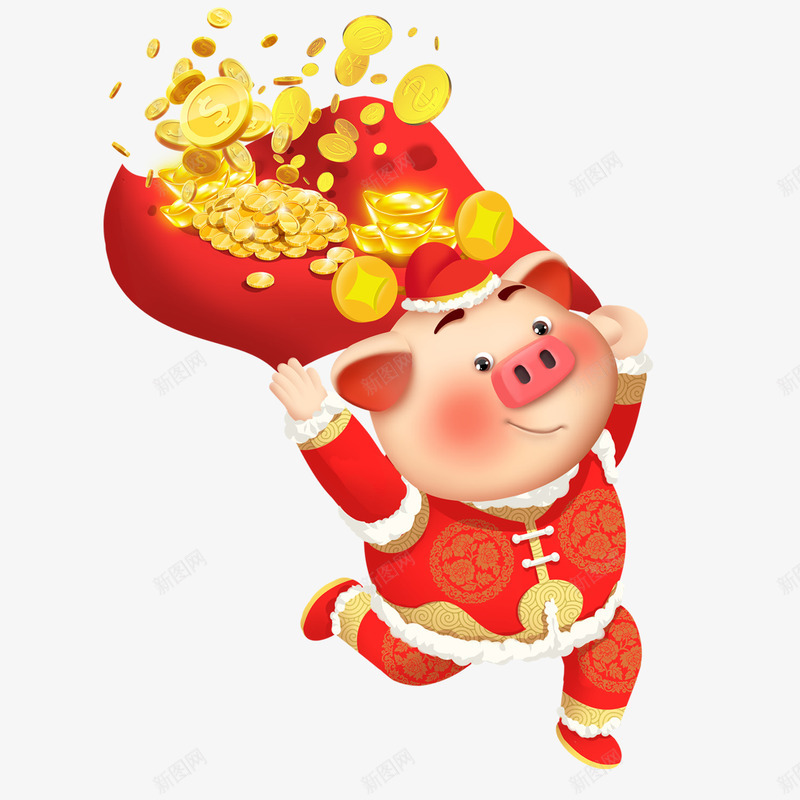可爱卡通微立体恭贺新年小猪psd免抠素材_88icon https://88icon.com 元宝 卡通 可爱 可爱卡通微立体恭贺新年小猪 可爱小猪 小猪 微立体 恭贺新年