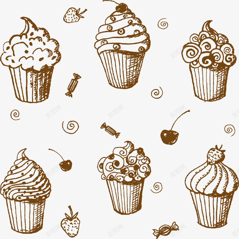 卡通手绘冰淇淋png免抠素材_88icon https://88icon.com coffee 伊利冰淇淋 冰淇淋 卡通 卡通烘焙系列 卡通生日蛋糕 可爱 可爱蛋糕 咖啡 图案 手绘 棒棒糖 樱桃 甜点 甜甜圈 蛋糕 雪糕