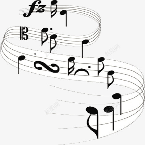 音乐的传递png免抠素材_88icon https://88icon.com 歌声 音乐 音符 音谱