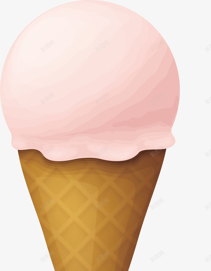 粉色甜筒png免抠素材_88icon https://88icon.com 手绘甜筒 抹茶 抹茶甜筒 脆皮甜筒 英文 草莓甜筒 食品