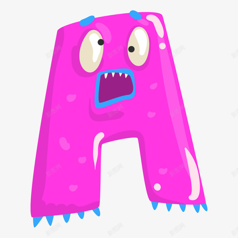 动物惊恐表情字母Apng免抠素材_88icon https://88icon.com 3D英文字母 动物惊恐表情字母A 大嘴 彩色字母 眼睛 立体字母 艺术字体 艺术字母 英文字母 表情字母