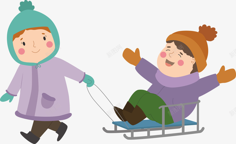 雪地里玩雪的孩子矢量图eps免抠素材_88icon https://88icon.com 孩子 孩子玩雪 玩雪PNG 玩雪下载 矢量玩雪 矢量图