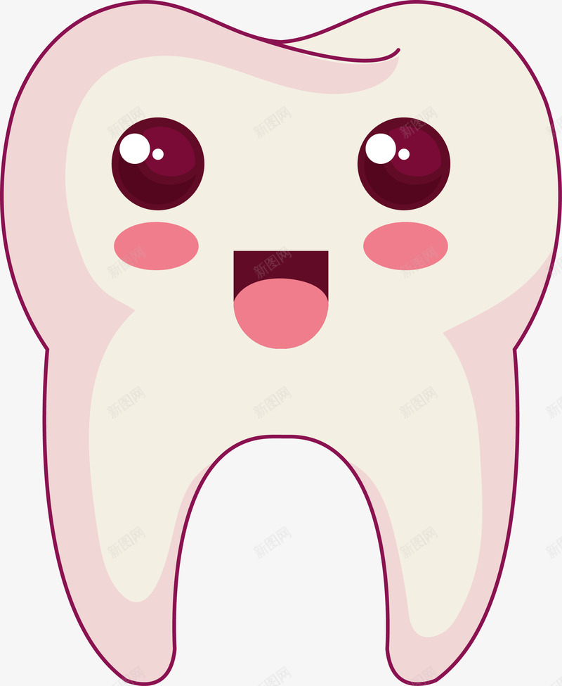 可爱微笑的牙齿笑容图png免抠素材_88icon https://88icon.com 人体器官 微笑 微笑表情 手绘牙齿 清洁 牙 牙齿 牙齿微笑 牙齿笑容 矢量牙齿