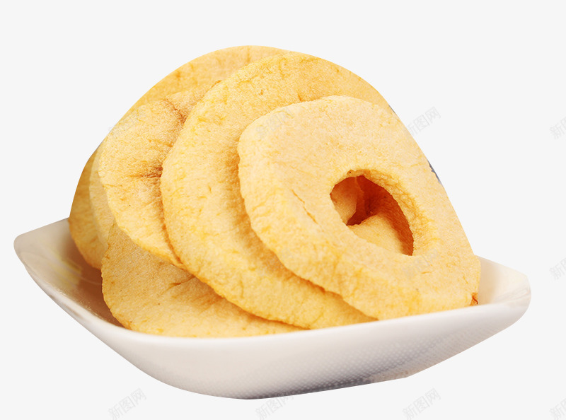 脱水零食果干png免抠素材_88icon https://88icon.com 苹果片