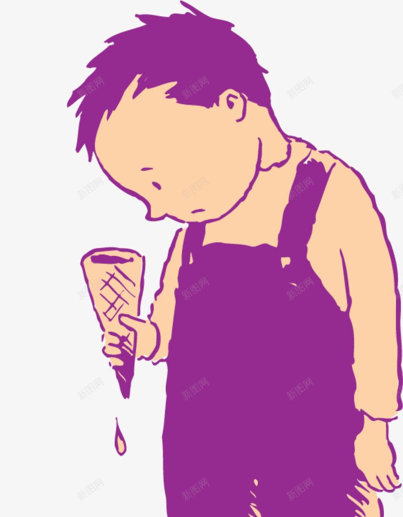 失落小朋友png免抠素材_88icon https://88icon.com 失落 失落表情 小朋友 沮丧 表情 面部表情