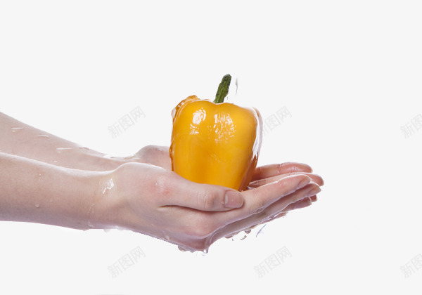 手洗黄色辣椒png免抠素材_88icon https://88icon.com 健康 手 水洗 辣椒