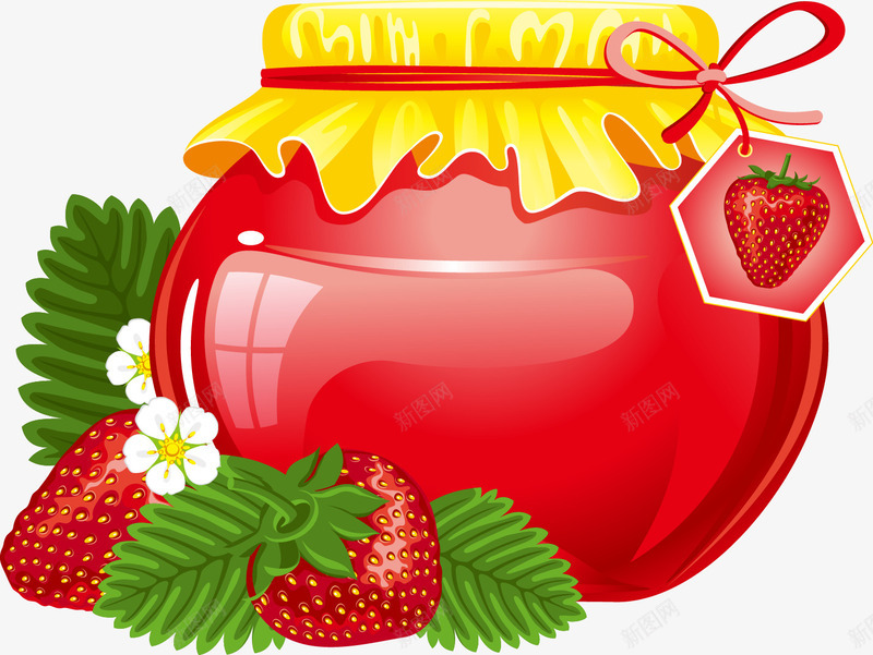 水果草莓罐头png免抠素材_88icon https://88icon.com 水果 罐头 草莓