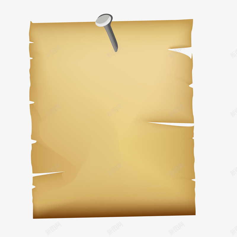 手绘钉墙上的牛皮纸矢量图eps免抠素材_88icon https://88icon.com 免扣PNG 创意 卡通 古代牛皮纸 手绘 时尚 牛皮纸 矢量图 纸张 老旧 钉子 黄色