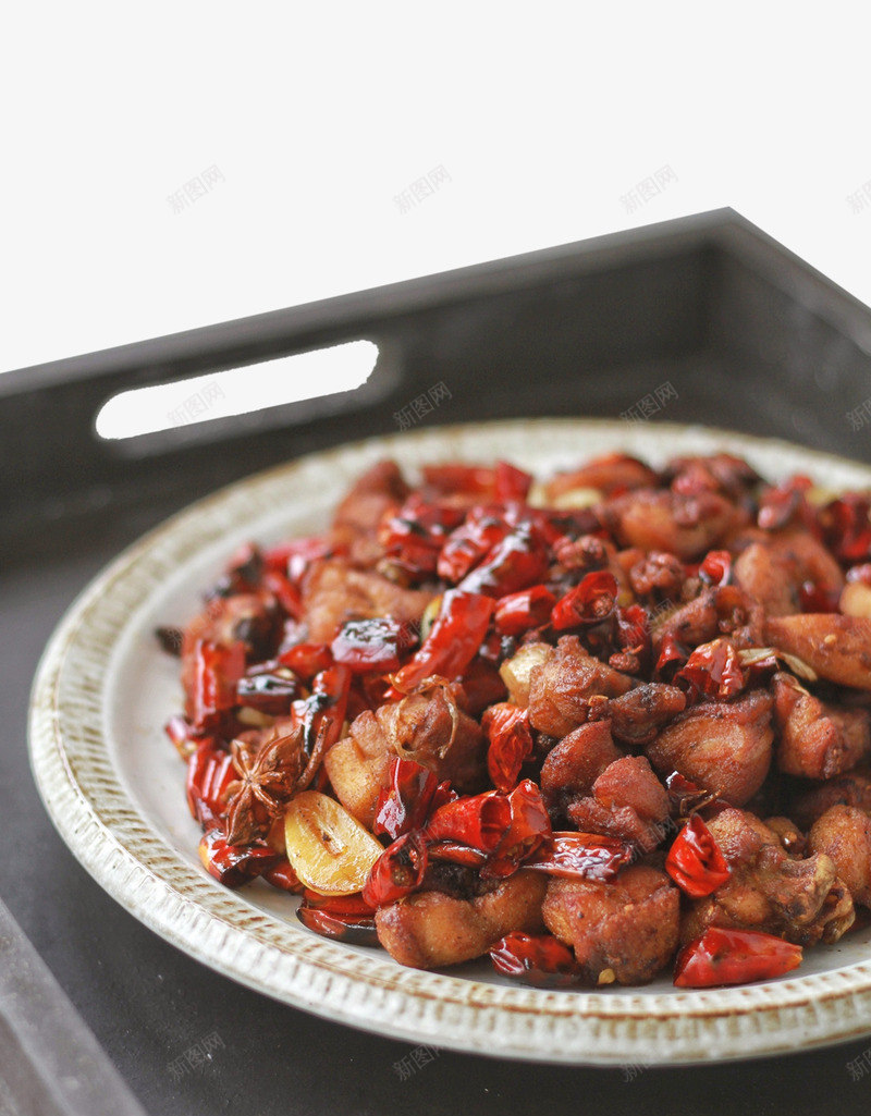 美食辣子鸡块png免抠素材_88icon https://88icon.com 菜肴 辣椒 鸡肉
