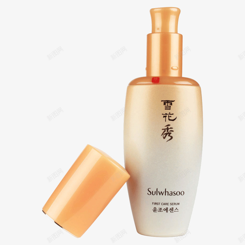 雪花秀润致优活精华露png免抠素材_88icon https://88icon.com 产品实物 化妆品 精华露 美妆 雪花秀