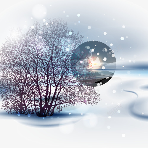 下雪森林海报png免抠素材_88icon https://88icon.com 下雪 免费素材 冰山雪地 树 雪景