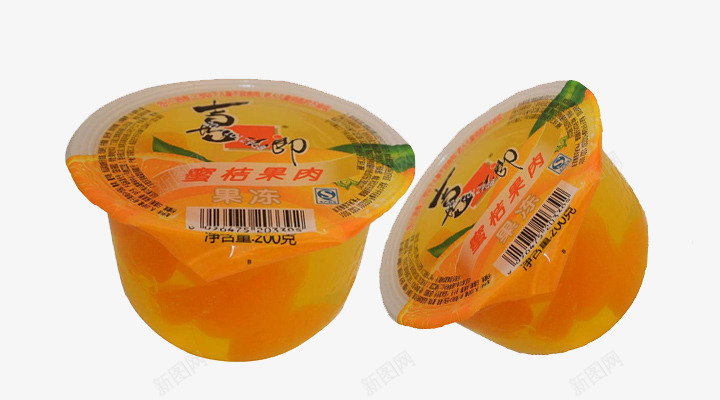 蜜桔果肉果冻png免抠素材_88icon https://88icon.com 产品实物 喜之郎果冻 果冻 果肉果冻 蜜桔味 零食