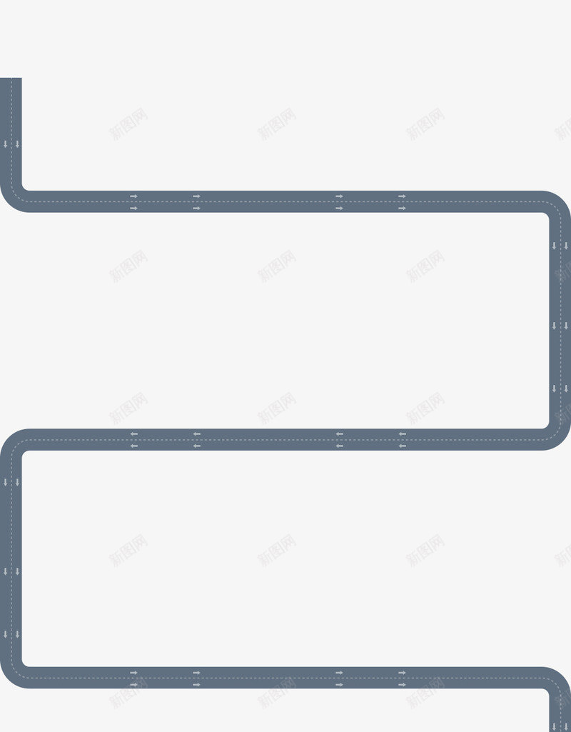 卡通道路曲线装饰png免抠素材_88icon https://88icon.com 卡通 曲线 装饰 道路