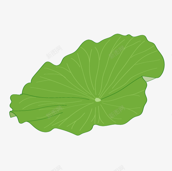 卡通荷叶插画装饰图案png免抠素材_88icon https://88icon.com 中国风荷花 夏日荷叶 立夏 绿色 荷花荷叶 露水