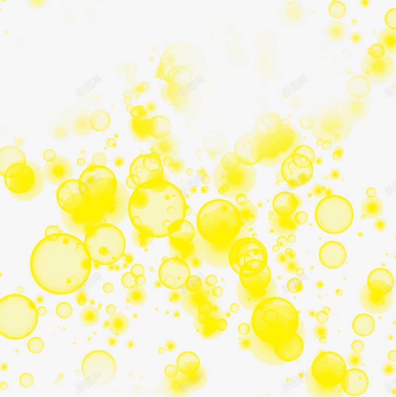 梦幻黄色泡泡元旦装饰png免抠素材_88icon https://88icon.com 元旦 元旦装饰 泡泡 装饰 黄色 黄色梦幻