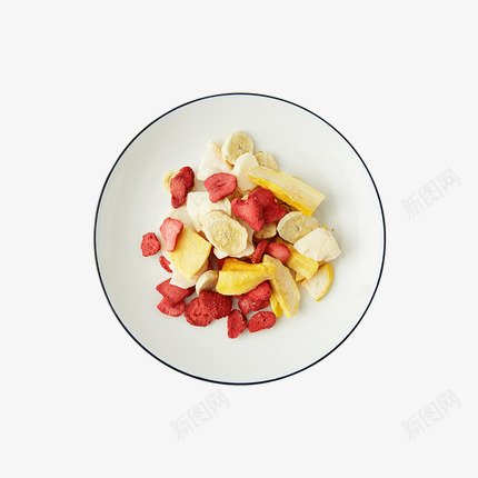 冻干混合水果干png免抠素材_88icon https://88icon.com 小吃 果干 美食拼盘 艺术设计 零食 食物拍摄