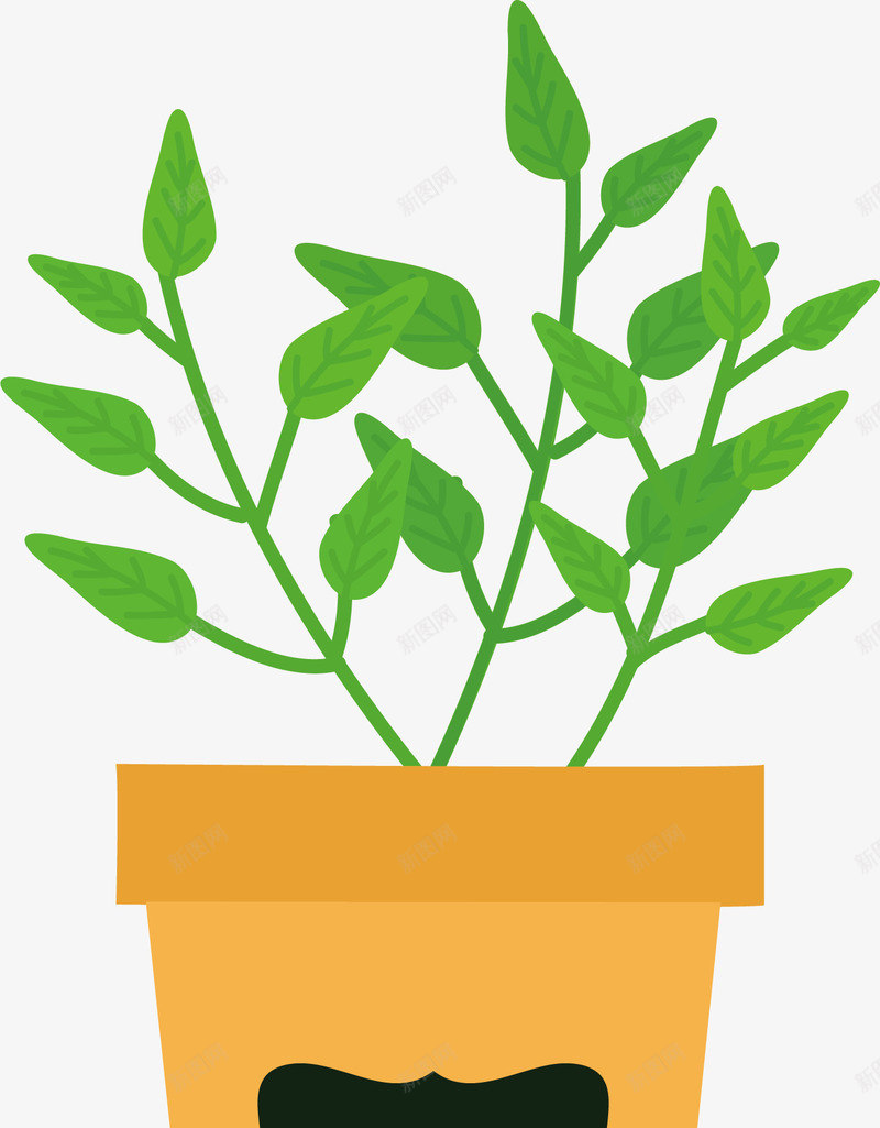 花盆家居装饰花盆矢量图ai免抠素材_88icon https://88icon.com 家居装饰花盆 手绘花盆 植物 欧式花盆 盆栽 罗马花盆 花盆植物 矢量图