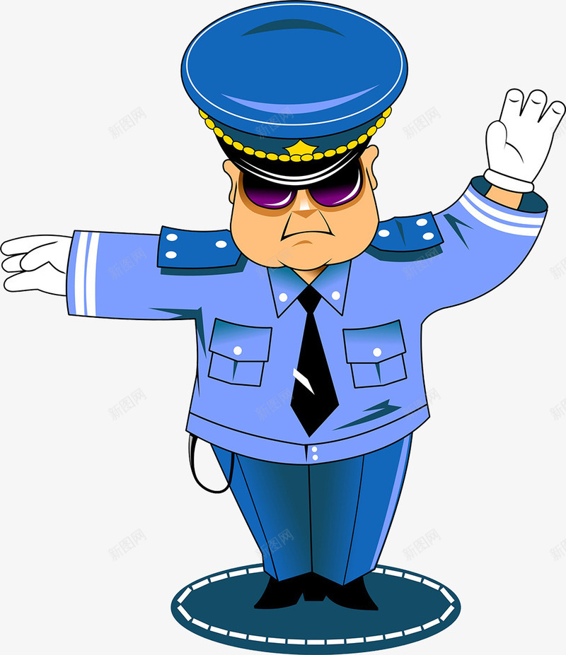 戴蓝色帽子指挥交通的交警png免抠素材_88icon https://88icon.com 交警 小蓝帽 工作场景 戴墨镜 戴蓝色帽子 指挥交通 指挥车俩