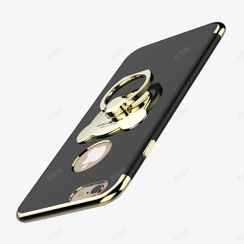 电镀奢华手机壳png免抠素材_88icon https://88icon.com 产品实物 手机保护壳 手机壳 电镀 电镀保护壳 电镀素材 黑色手机壳