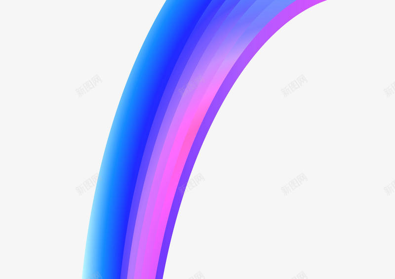 蓝色简约光束效果元素png免抠素材_88icon https://88icon.com 光束 免抠PNG 效果元素 简约 蓝色