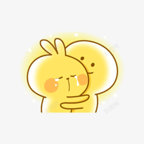 拥抱的表情包png免抠素材_88icon https://88icon.com PNG图形 PNG装饰 卡通 线条 表情包 装饰