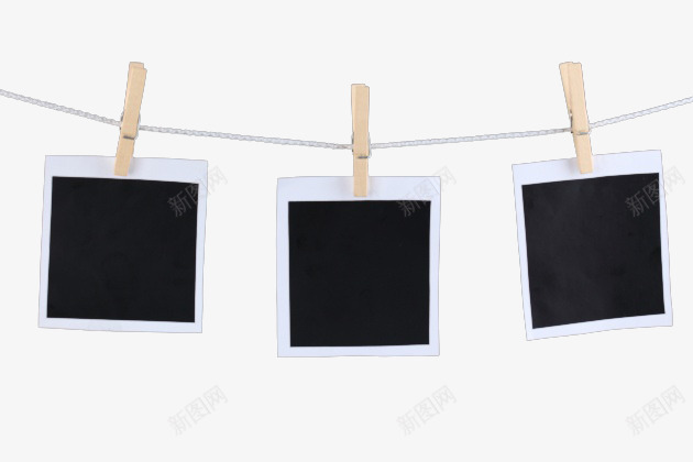 照片墙夹子png免抠素材_88icon https://88icon.com 免费 夹子 照片墙 绳子