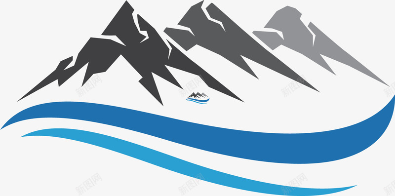 皑皑的雪山矢量图ai免抠素材_88icon https://88icon.com 创意 山水 白雪皑皑 简约 装饰 雪白 高山 矢量图