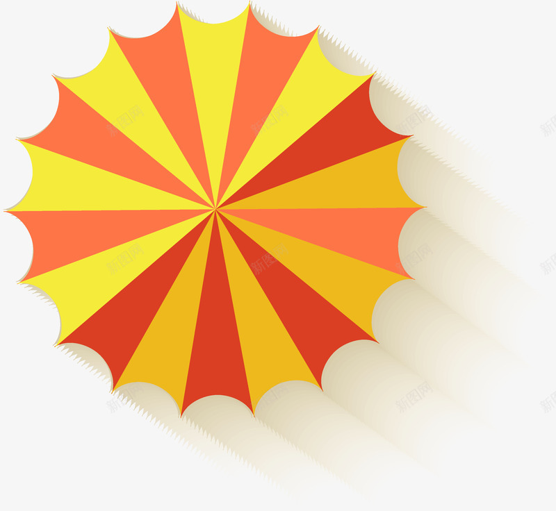 夏日海滩遮阳伞png免抠素材_88icon https://88icon.com 夏日 海滩 遮阳伞