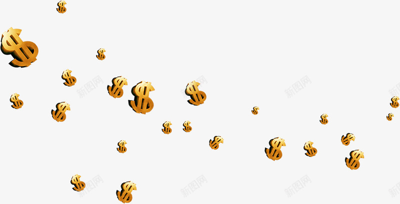 金币美元png免抠素材_88icon https://88icon.com 商业 商业素材 活动 活动素材 理财投资 美元 金子 金币 钱 银元 飘浮
