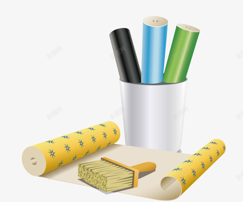 一桶一桶卷纸png免抠素材_88icon https://88icon.com 卷抽 卷纸 纸张