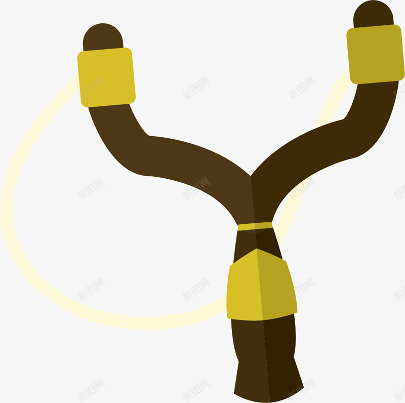 木质简约卡通弹弓矢量图eps免抠素材_88icon https://88icon.com 卡通弹弓 卡通风格 木质 玩具弹弓 简约风格 褐色弹弓 矢量图