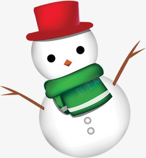 白色冬日雪人卡通png免抠素材_88icon https://88icon.com 冬日 卡通 白色 雪人