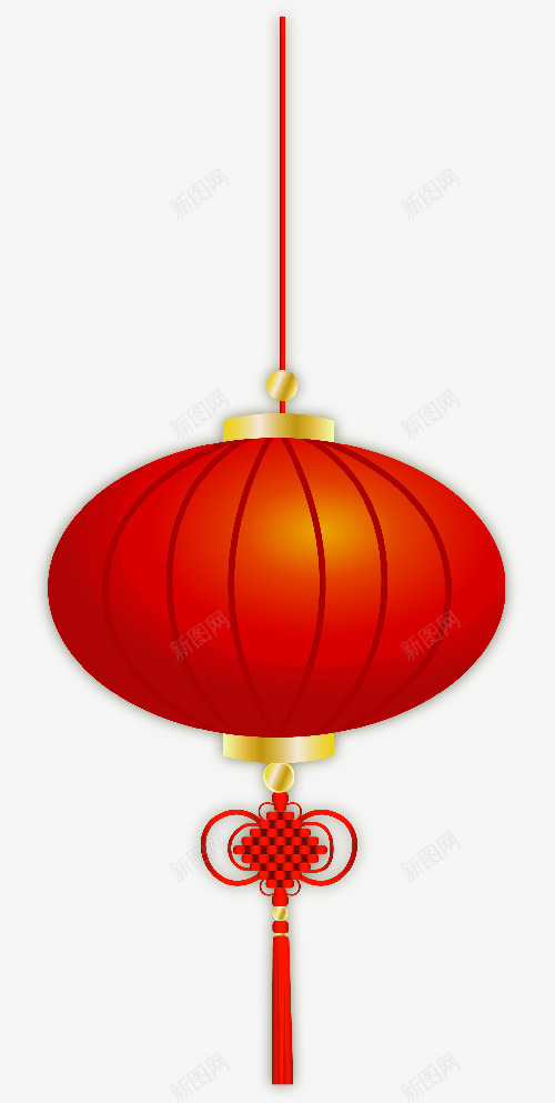红色中国风灯笼挂饰png免抠素材_88icon https://88icon.com 新年 新春 春节 灯笼挂饰 红灯笼 节日灯笼 过年