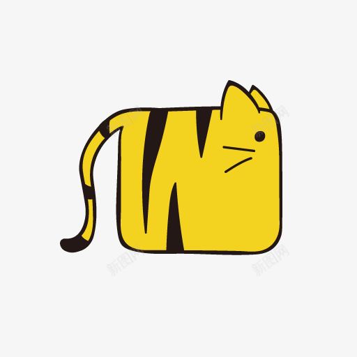 方形12生肖条纹老鼠png免抠素材_88icon https://88icon.com 12生肖 方形 条纹 老鼠
