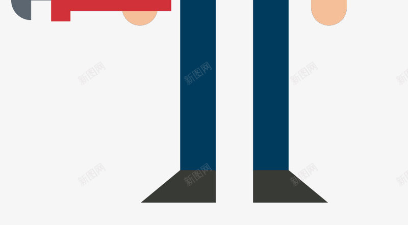 蓝色工人png免抠素材_88icon https://88icon.com 卡通 工人 平面人 扁平化男人 矢量人物 矢量男人 职业人物