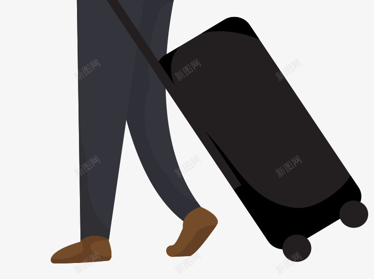 卡通上班族人物png免抠素材_88icon https://88icon.com 上班族 公司 公司员工 出差 卡通 商务出差 男人 男性 职员 职工