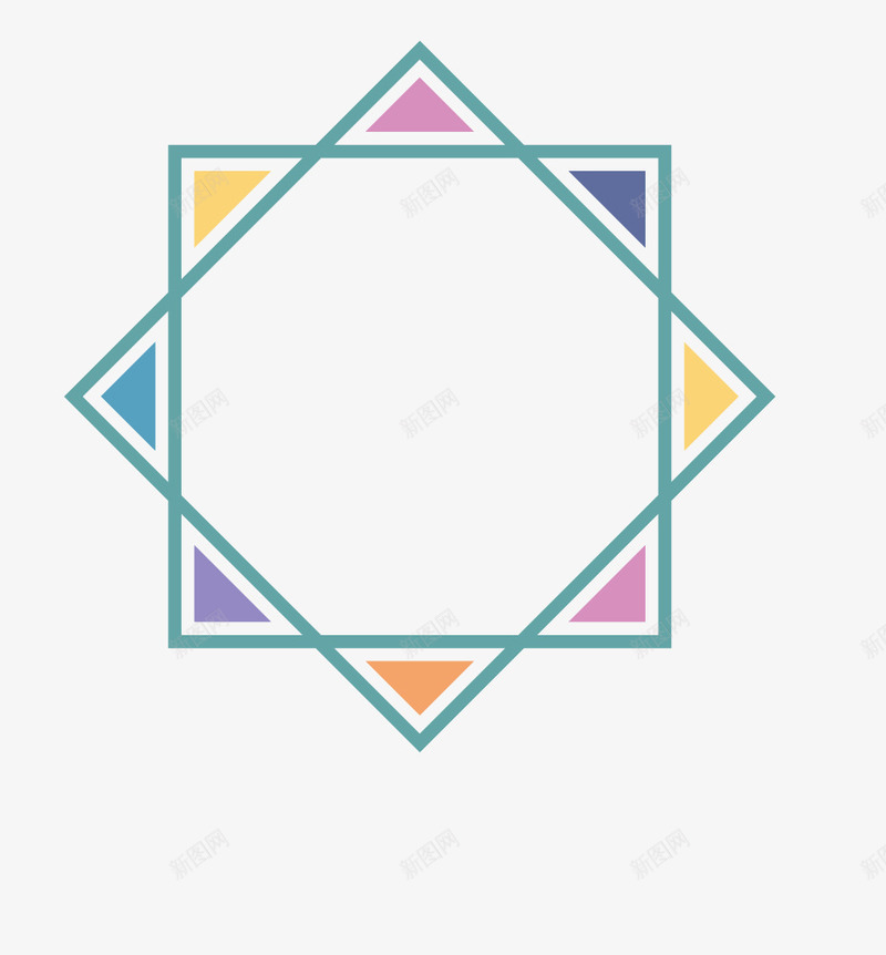 彩色手绘的五彩花环png免抠素材_88icon https://88icon.com 五彩花环 五颜六色 卡通手绘 彩色 装饰图 边框