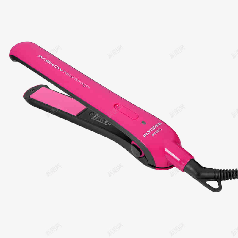 飞科女士直发器png免抠素材_88icon https://88icon.com 产品实物 电卷发 电器 直发器 迷你