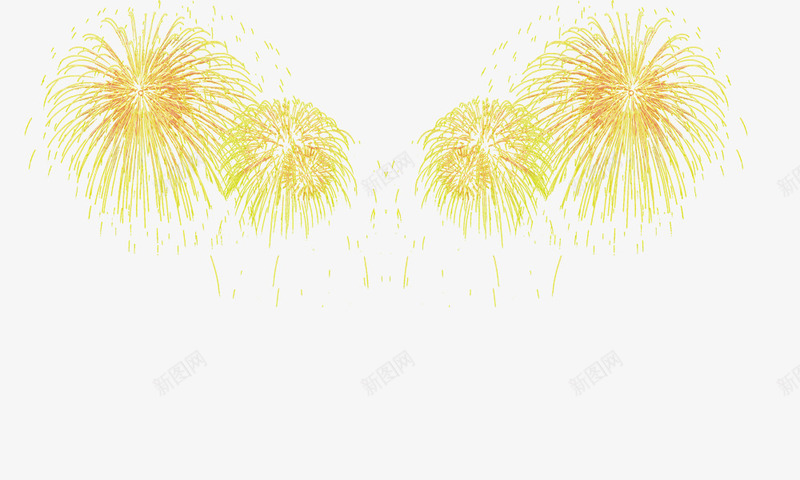 美丽的烟花psd免抠素材_88icon https://88icon.com 新春 春节 烟火 烟花 花火