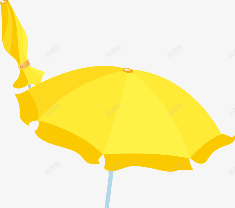 太阳伞png免抠素材_88icon https://88icon.com AI 伞 卡通 太阳伞 手绘 日光浴 海滩 海边 遮阳伞 黄色
