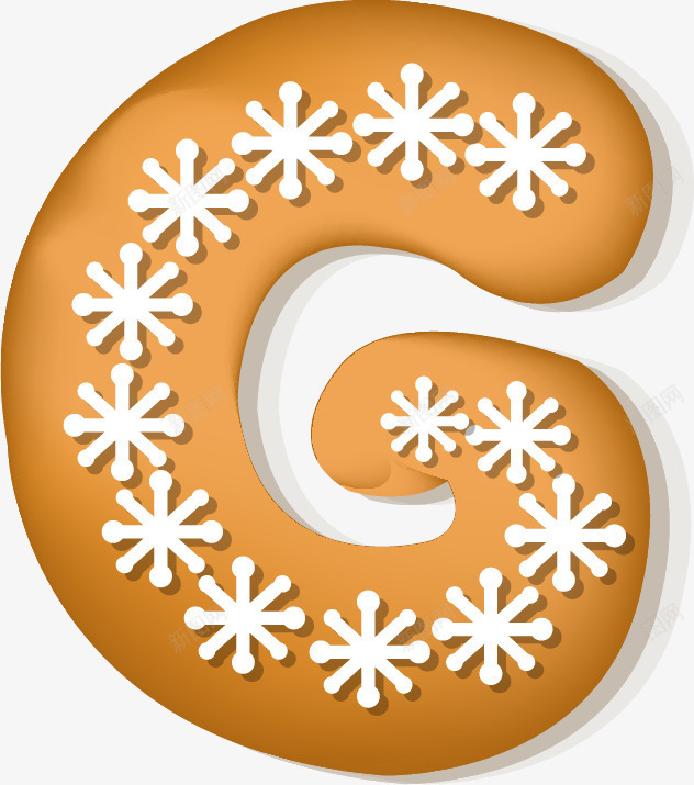 圣诞节元素卡通字母饼干png免抠素材_88icon https://88icon.com 冬季 卡通 可爱 圣诞 圣诞节 天猫 字母 淘宝 节日 英文 过节 饼干