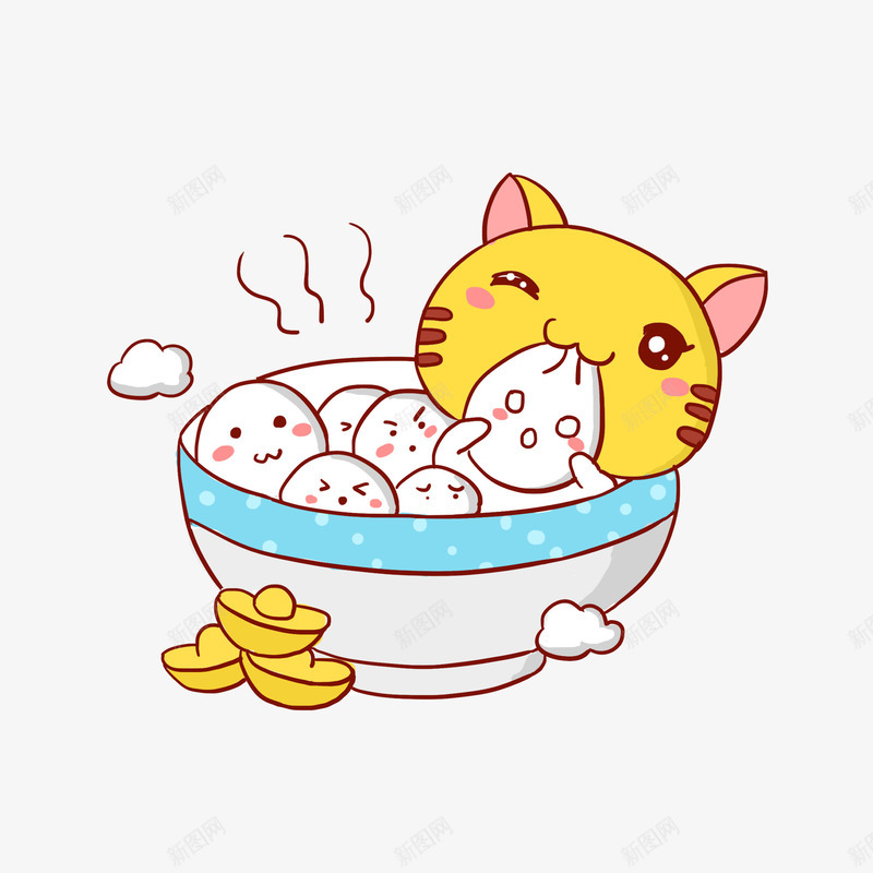 可爱的小猫咪元素png免抠素材_88icon https://88icon.com 元素 可爱 猫咪 艺术