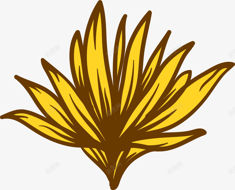 迷你黄色金盏花png免抠素材_88icon https://88icon.com 扁平风格 矢量金盏花 美丽的金盏花 花卉 花朵 迷你 迷你金盏花