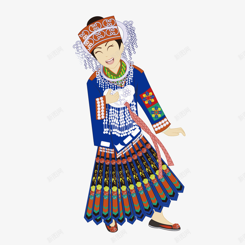 云南女士跳舞矢量图ai免抠素材_88icon https://88icon.com 云南 女士 跳舞 矢量图
