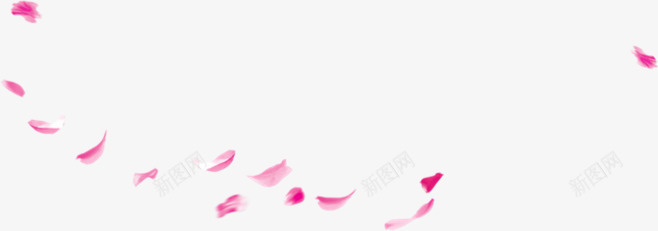 粉红花瓣飘落漂浮png免抠素材_88icon https://88icon.com 漂浮 粉红 花瓣 飘落