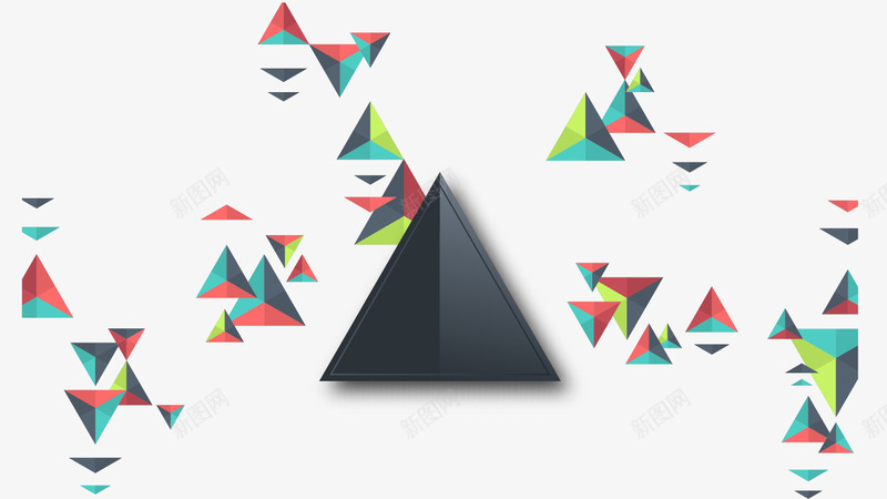 三棱锥和三角形装饰漂浮png免抠素材_88icon https://88icon.com 三棱柱 三棱锥 三角形 几何 几何体 椎体 漂浮
