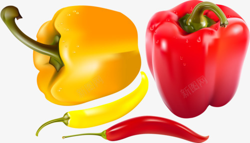 辣椒png免抠素材_88icon https://88icon.com 卡通辣椒 手绘蔬菜 食材